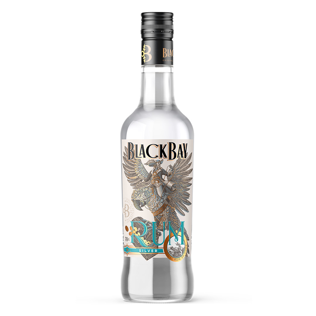 Ром Black Bay Silver 0,7л 38%