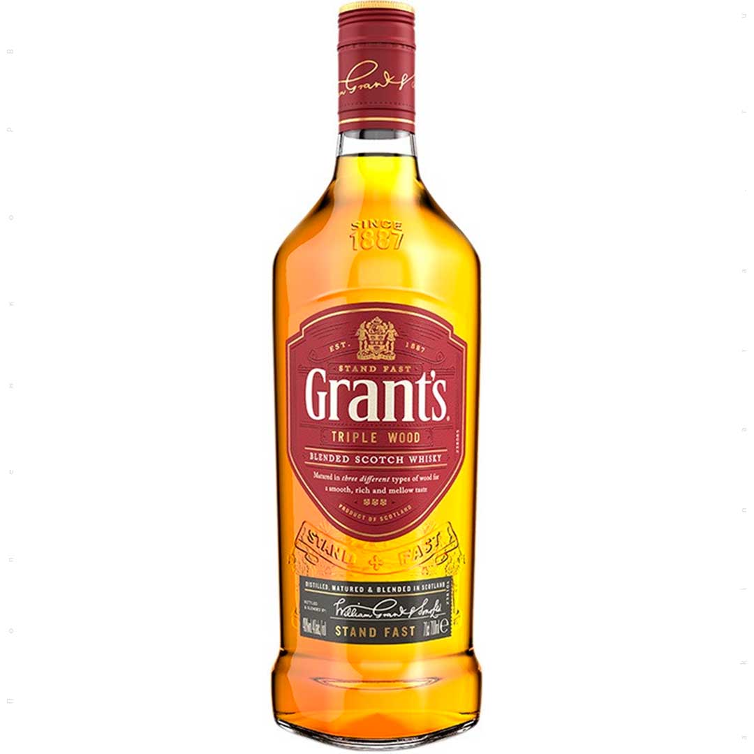 Виски бленд Grant's Triple wood 0,5л 40%