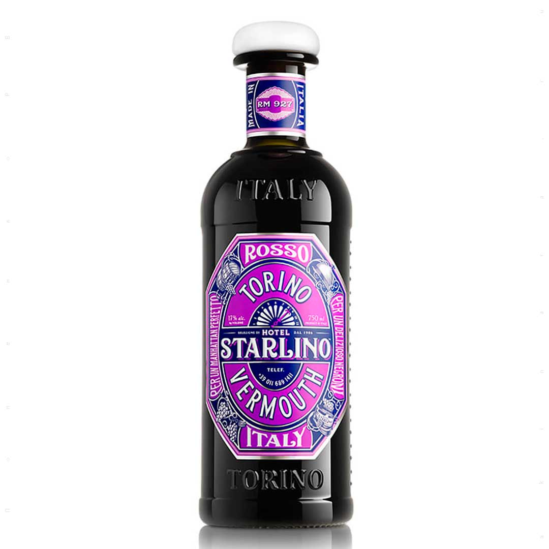 Аперитив итальянский Hotel Starlino Rosso Red Vermouth 0,75л 17%