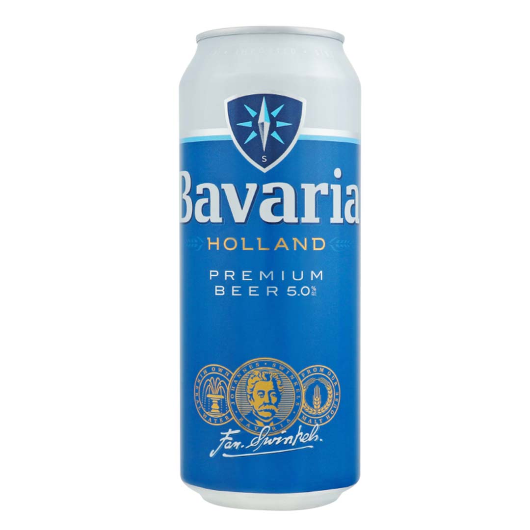Пиво Bavaria світле фільтроване 0,5л 5%