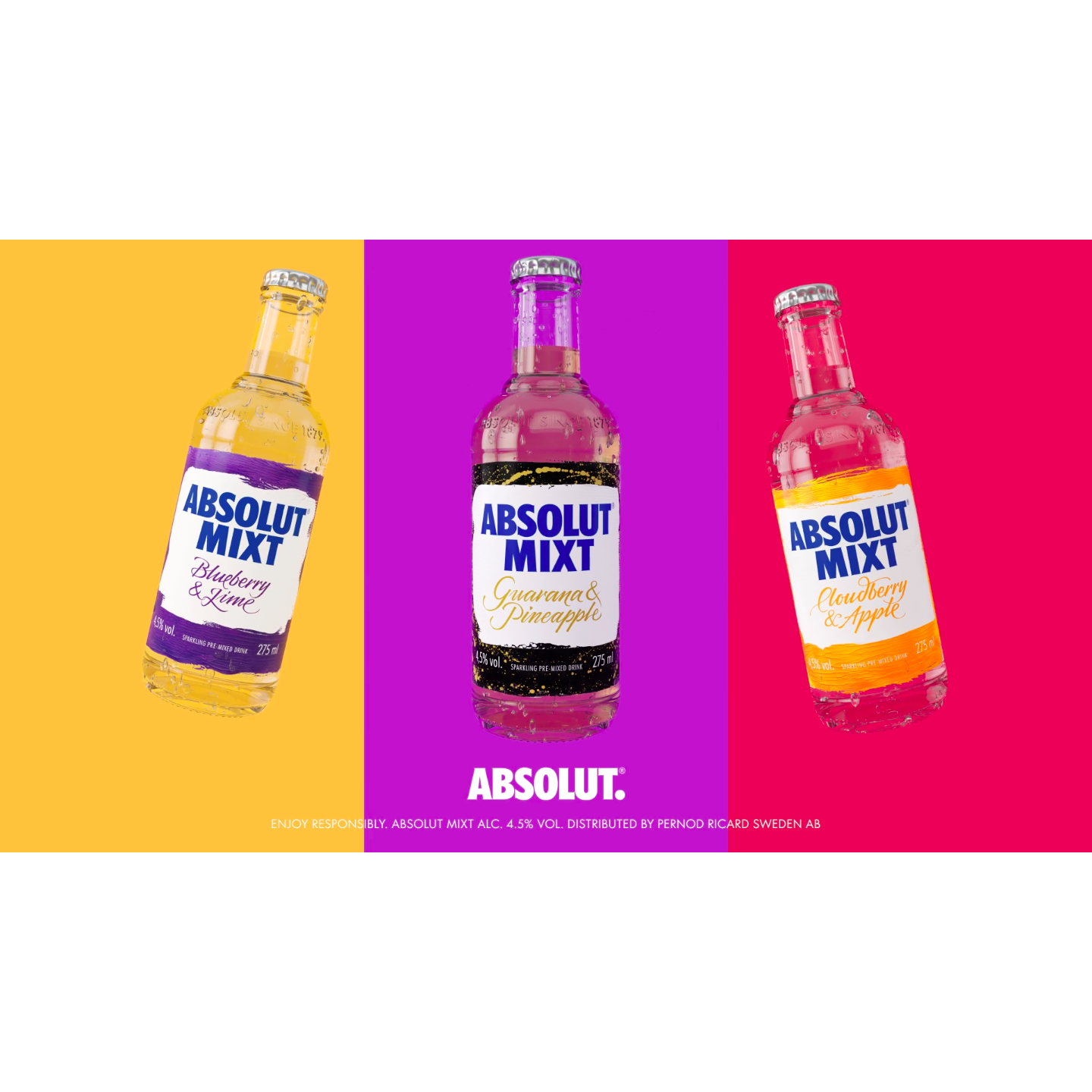 Напиток ABSOLUT MIXT BLUEBERRY&amp;LIME сл/алк 4% 0,275 л 4% в Украине