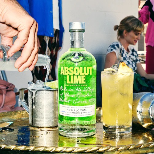 Водка Absolut Lime 0,7л 40% купить