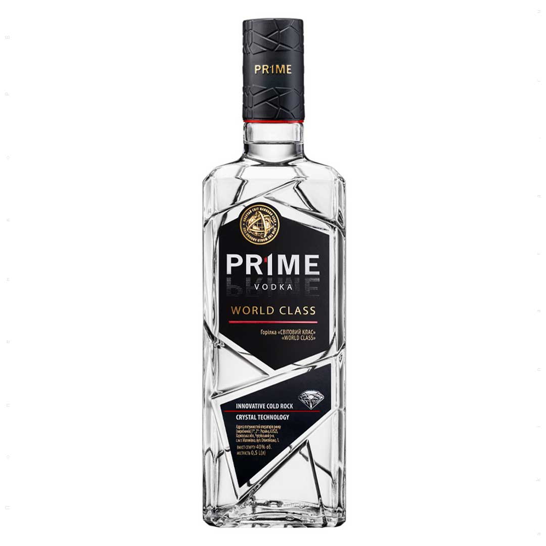 Водка Prime World Class 0,5л 40%