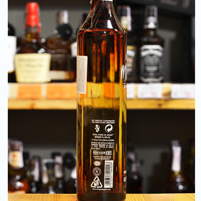 Текила Milagro Reposado 0,75л 40% купить