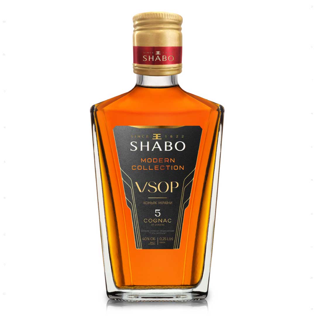 Коньяк України Shabo Modern Collection VSOP 5 років витримки 0,25 л 40%