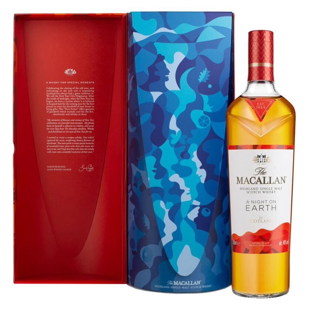 Виски The Macallan A Night on Earth Ночь на Земле 0,7л 43% в коробке