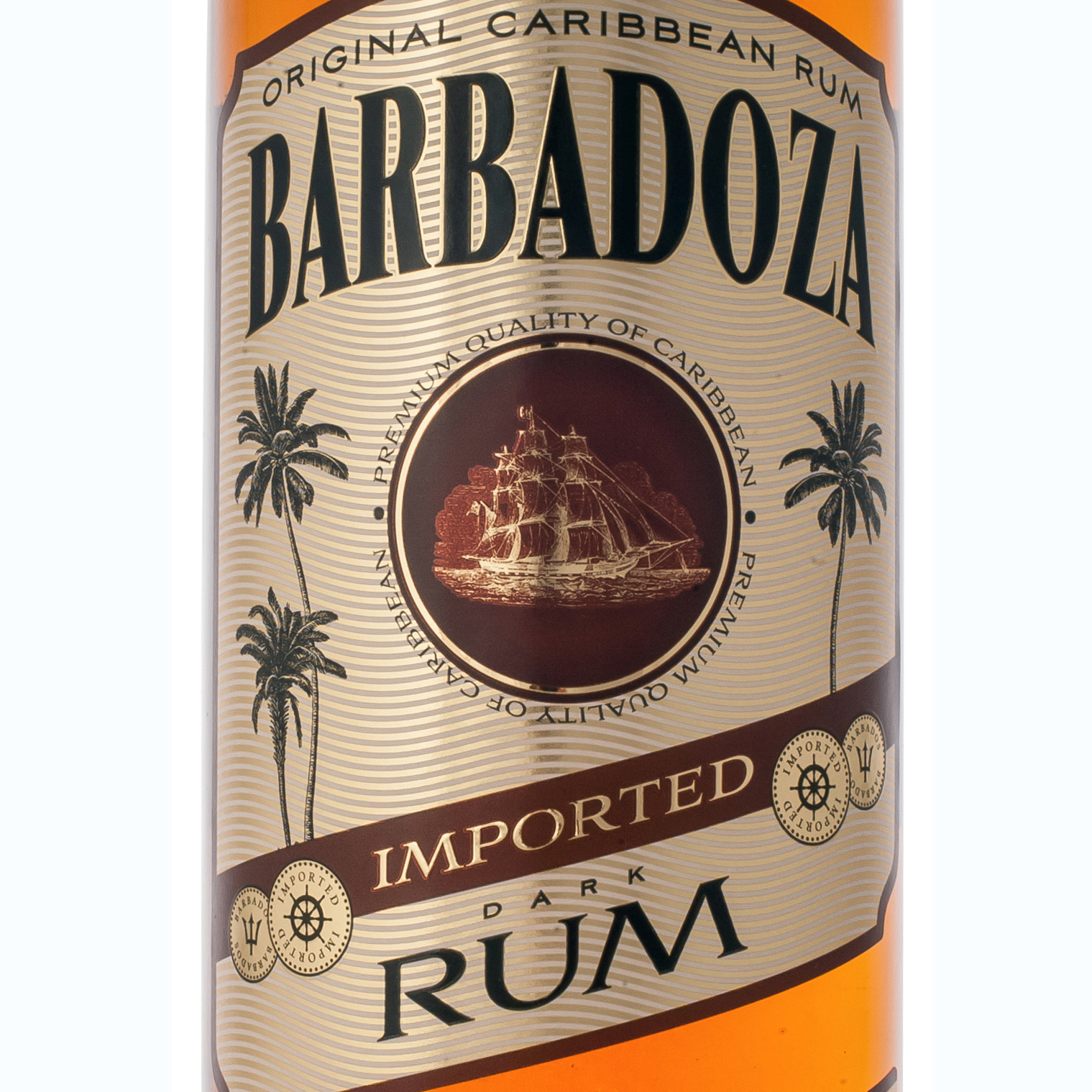 Ром доминиканский Barbadoza Dark 0,7л 37,5% купить