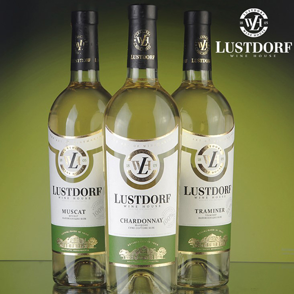 Вино Lustdorf Chardonnay белое сухое сортовое 0,75л 9,5-14% купить