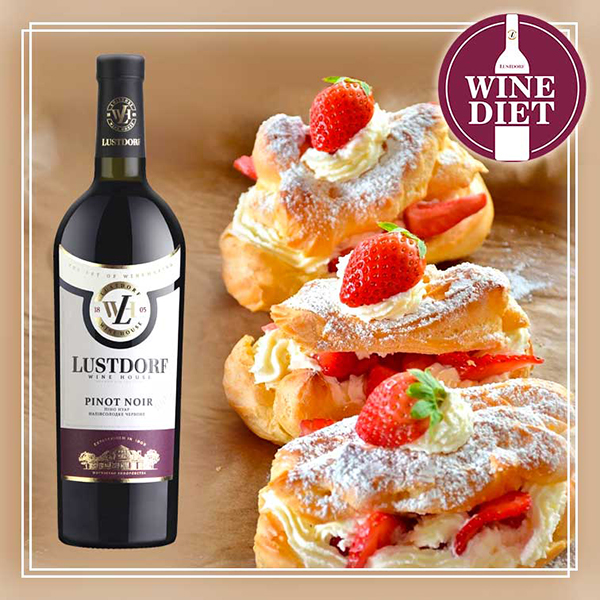 Вино Lustdorf Pinot Noir красное полусладкое 0,75л 11% купить