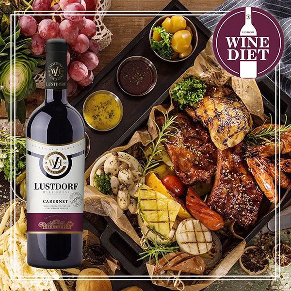 Вино Lustdorf Cabernet красное сухое сортовое 0,75л 9-14% в Украине