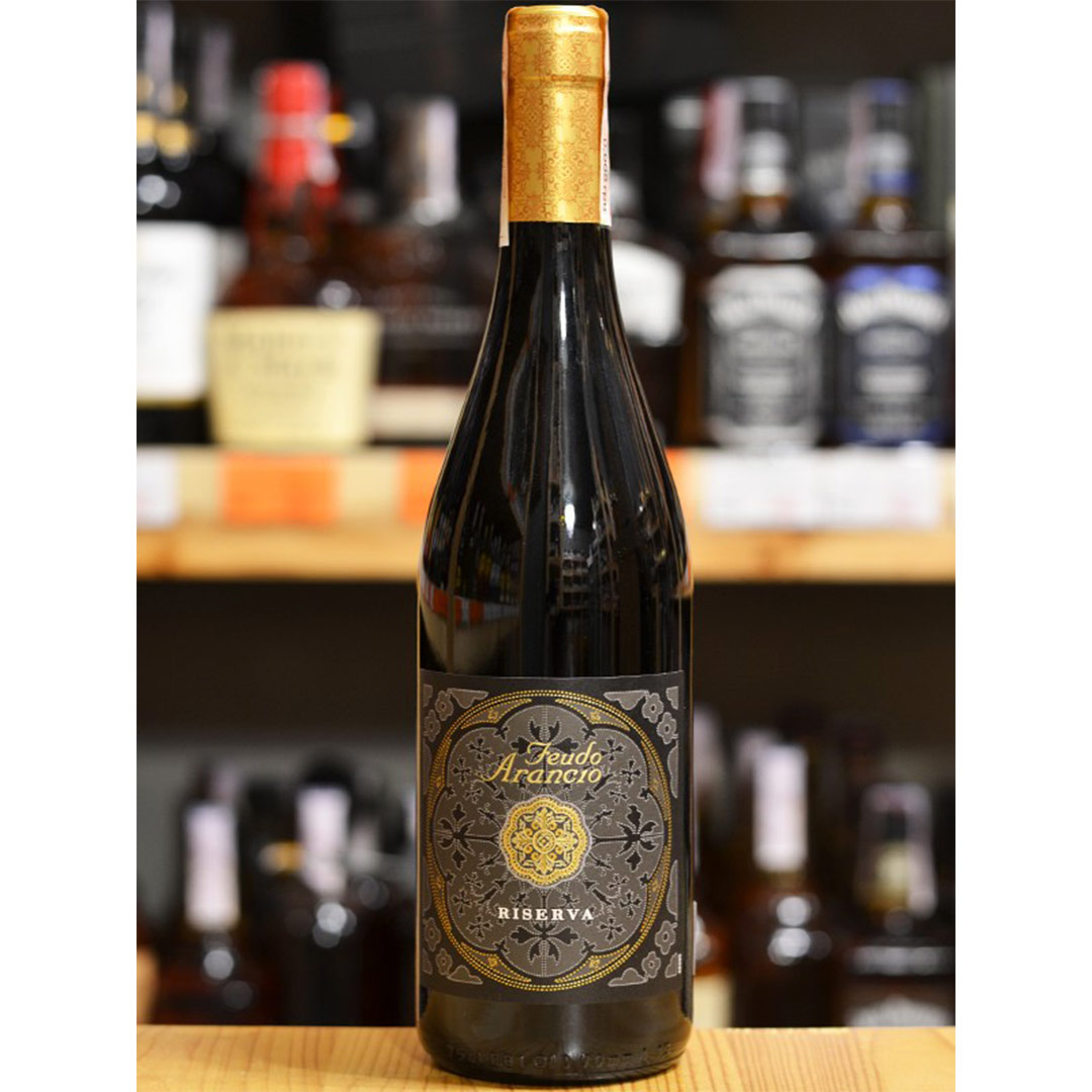Вино Feudo Arancio Rosso Riserva красное полусухое 0,75л 13,5% купить