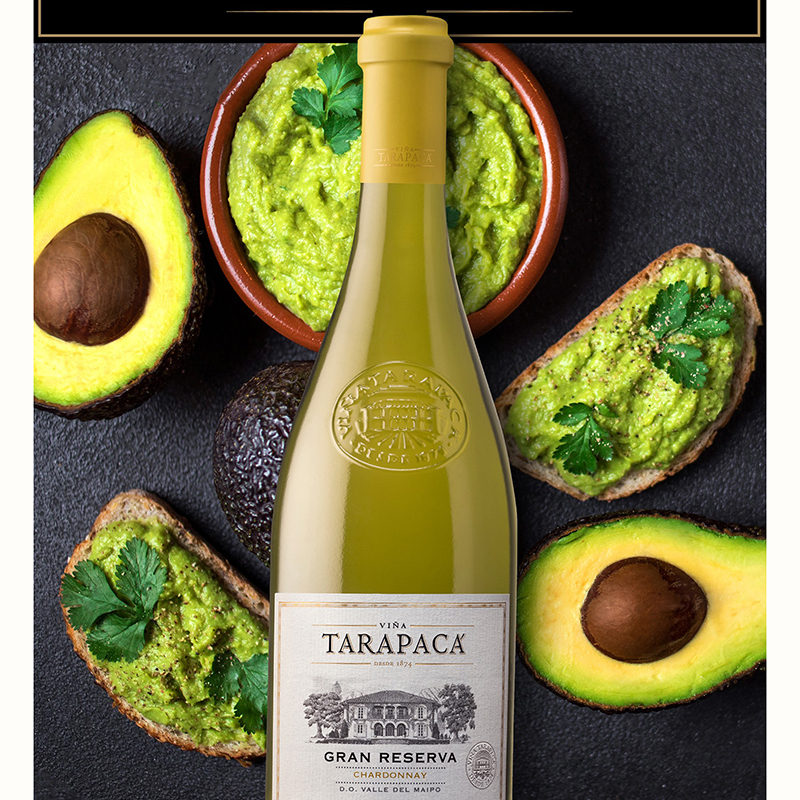 Вино Tаrapaca Chardonnay Gran Reserva сухе біле 0,75л 14% купити