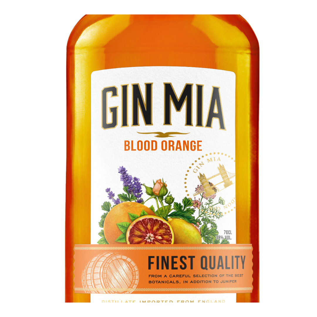 Джин Gin Mia Сицилийский апельсин 0,7л 38% купить