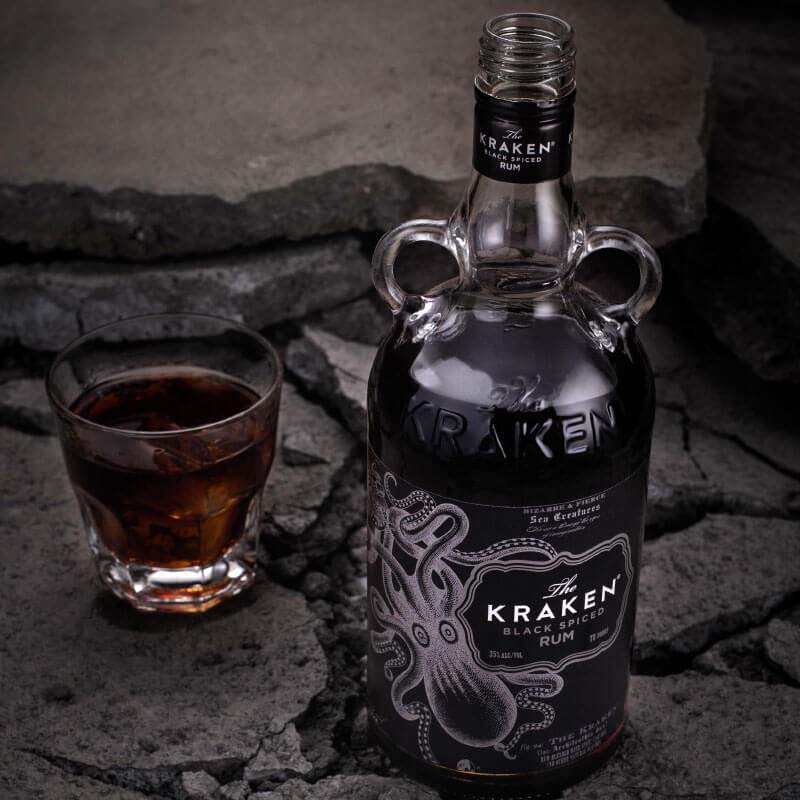 Ром Kraken около 2 лет выдержки 0,7л 40% купить