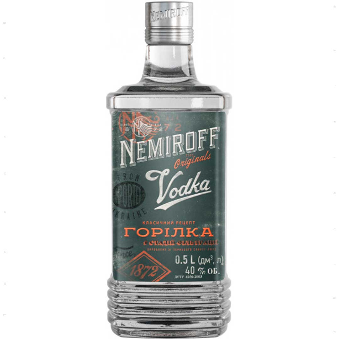 Водка Nemiroff  Original штоф 0,5л 40%
