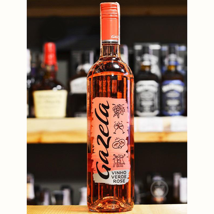 Вино Gazela Rose розовое полусладкое 0,75л 9,5% купить