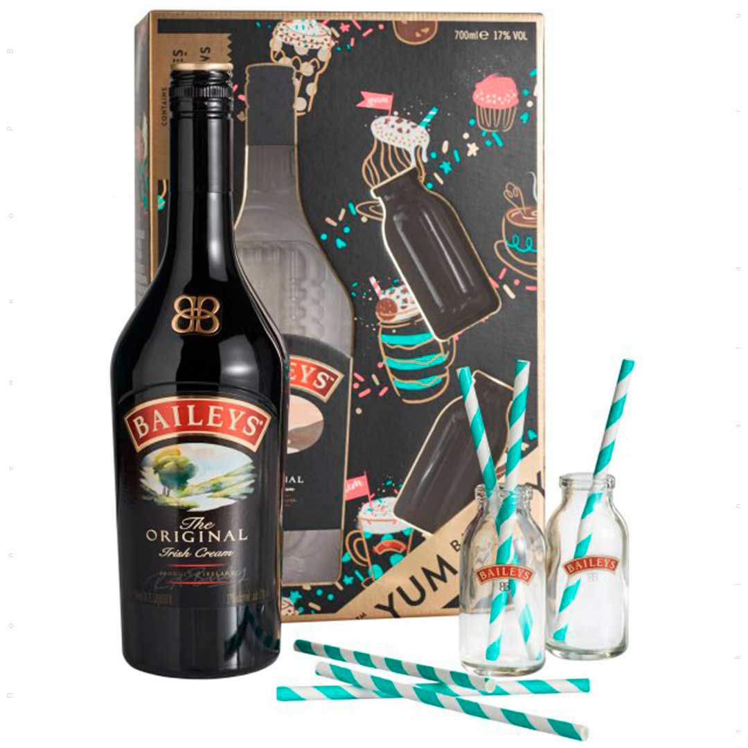 Лікер Baileys 0,7л 17% у подарунковій упаковці + 2 мол.чашки