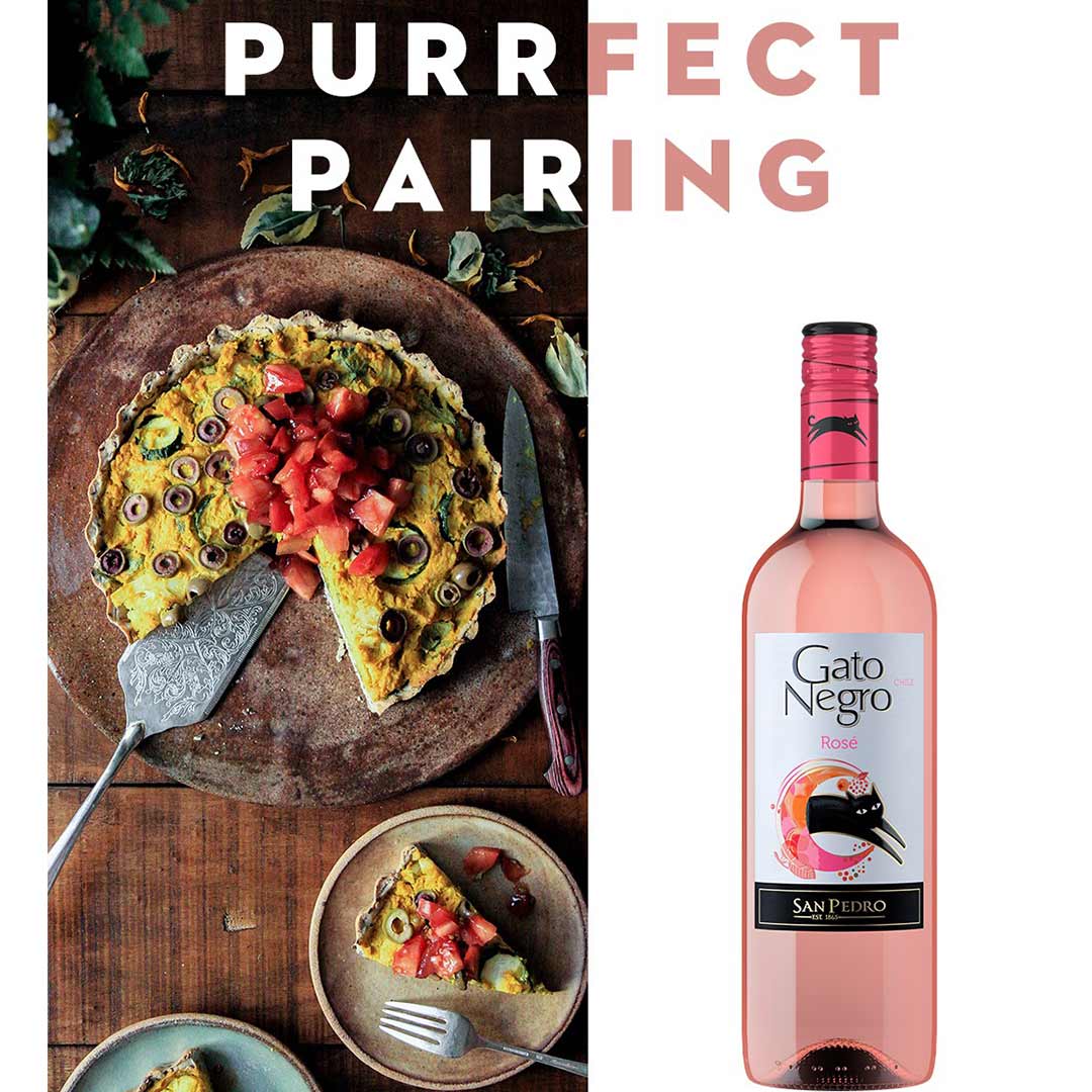 Вино Gato Negro Rose розовое сухое 0,75л 13,4% купить