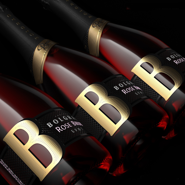 Вино игристое Bolgrad Rose розовое брют 0,75л 10-13,5% купить