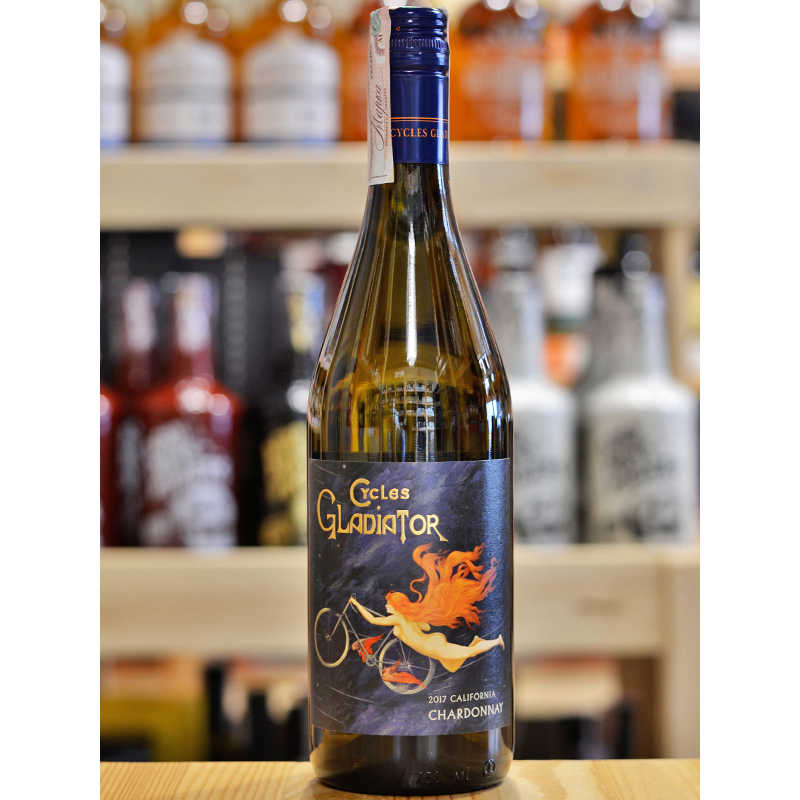 Вино Cycles Gladiator Chardonnay белое сухое 0,75 л 13,5% купить
