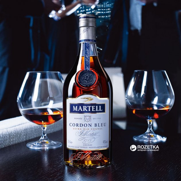 Коньяк Martell Cordon Bleu 0,7л 40% в коробке в Украине
