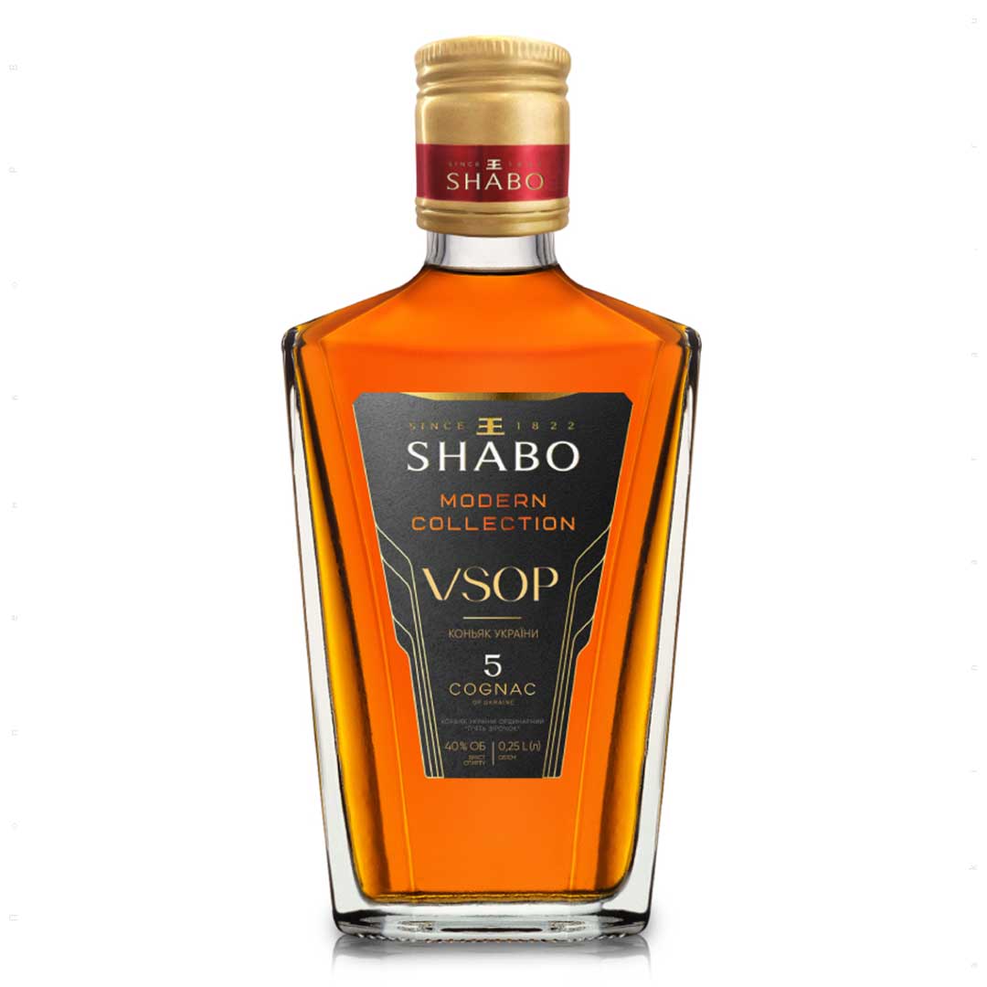 Коньяк Украины Shabo Modern Collection VSOP 5 лет выдержки 0,5л 40%