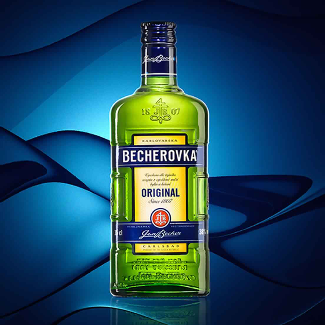 Ликер Becherovka на травах 0,35л 38% в Украине