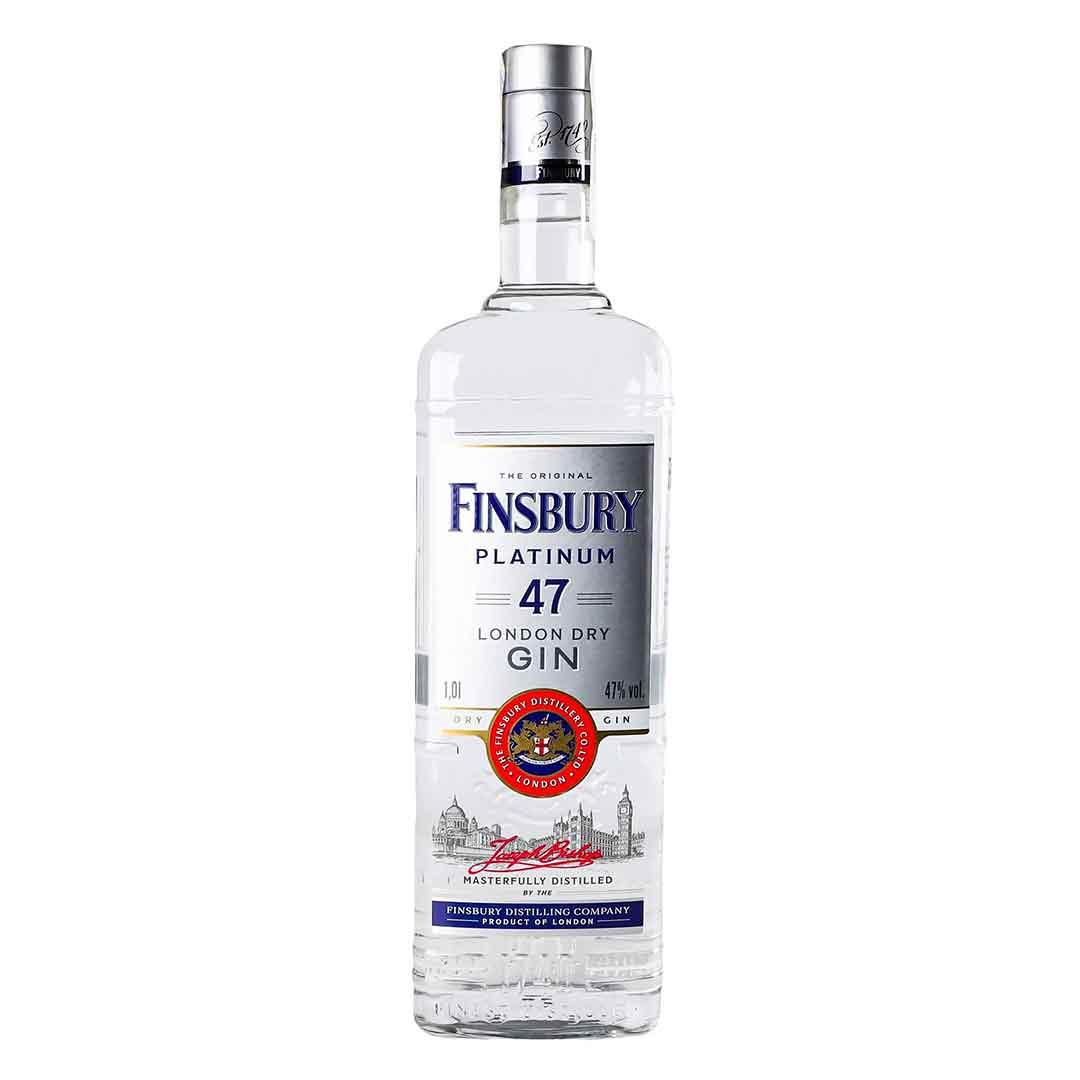 Джин Finsbury Platinum London Dry Gin 1л 47%