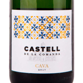 Вино CASTELL DE LA COMANDA CAVA BRUT ROSE розовое сухое 0,75л 11,5% купить