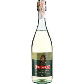 Вино игристое Chiarli Lambrusco белое сухое 0,75л 10%