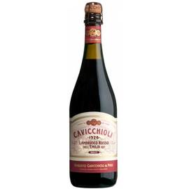 Вино игристое Cavicchioli Lambrusco Emilia Rosso Dolce красное полусладкое 0,75л 7,5 %