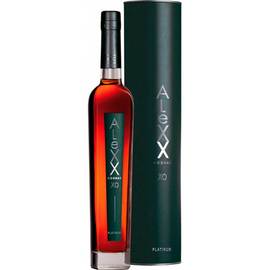 Бренди Alexx Platinum ХО 8 звезд 0,5л 40% в тубусе