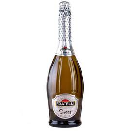 Вино игристое Fratelli Sweet Moscato сладкое белое 0,75л 10,5-12,5%
