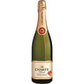 Винный напиток игристый Charte Клубника розовый полусладкий 0,75л 6,0–8,5%