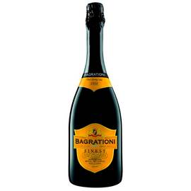 Вино игристое Bagrationi Finest Brut белое 0,75л 12%