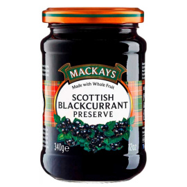 Джем шотландский Черная смородина Mackays 340 г
