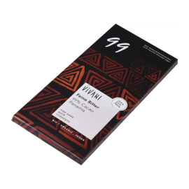 Шоколад черный органический какао Vivani 80 г 99%