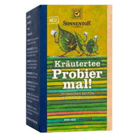 Ассорти травяного чая Попробуй!, Sonnentor, 28,5г