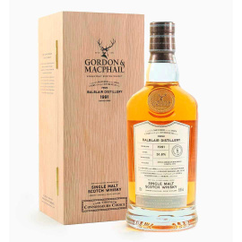 Виски односолодовый выдержанный Balblair Connoisseurs Choice Gordon & MacPhail 1991 подарочная коробка 0,7л 51,8%