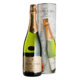 Вино игристое Cava Jaume Serra Brut Nature белое брют 0,75л 11%