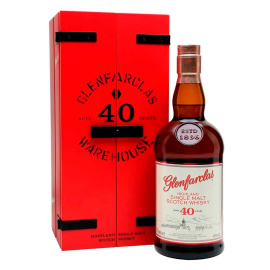 Виски односолодовый Glenfarclas 40yo 0,7л 43%