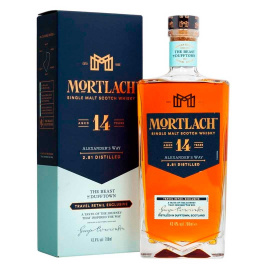 Виски односолодовый выдержанный Mortlach 14yo 0,7л 43,4%