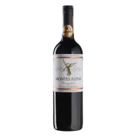 Вино Carmenere Alpha красное сухое 0,75л 14,5%