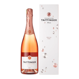 Шампанское розовое брют Taittinger Prestige Rose Brut в подарочной коробке 0,75л 12,5%