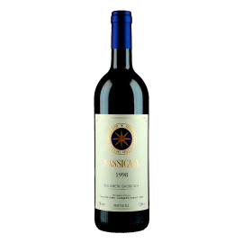 Вино красное сухое Sassicaia 1998 Tenuta San Guido 1,5л 13%