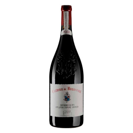 Вино Famille Perrin Château de Beaucastel Châteauneuf-du-Pape Rouge 2022 червоне сухе 1,5л 14,5%