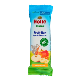 Батончик фруктовий Яблуко-Банан органічний (з 12 місяців) Holle 25 г
