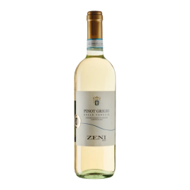 Вино біле сухе Zeni Pinot Grigio Delle Venezie DOC 0,75 л 12,5%