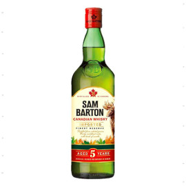 Виски Sam Barton 5 YO Canadian Whisky 1л 40%