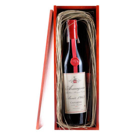 Арманьяк "Castarede" Armagnac AOC, 1962, wooden box, 0,7л 40%